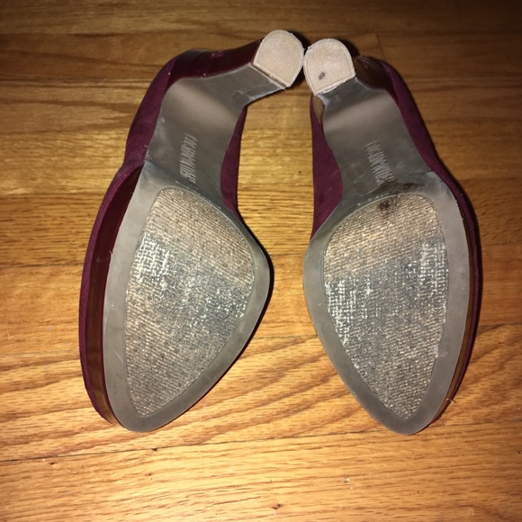 *SALE* Cosmopolitan Burgundy (Wine color) Heels - Picture 4 of 4
